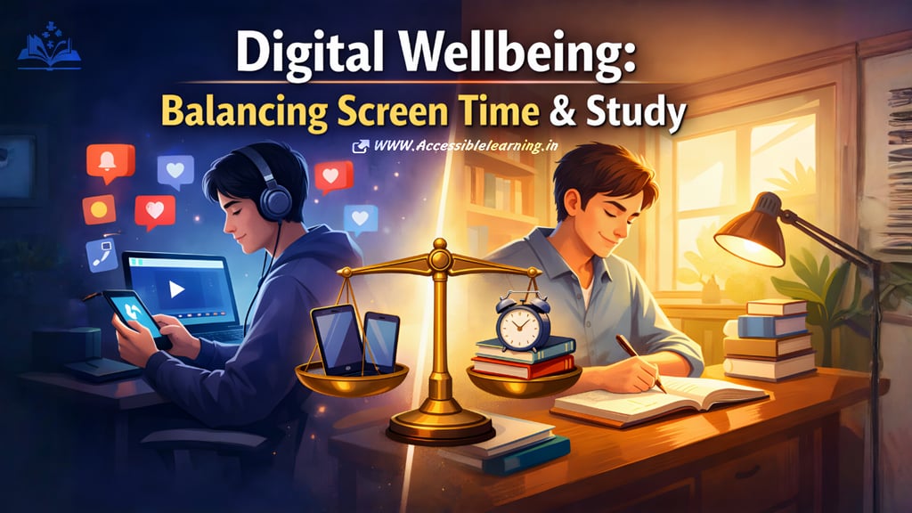 Screen Time and Study Balance: A Practical Guide to Digital Wellbeing