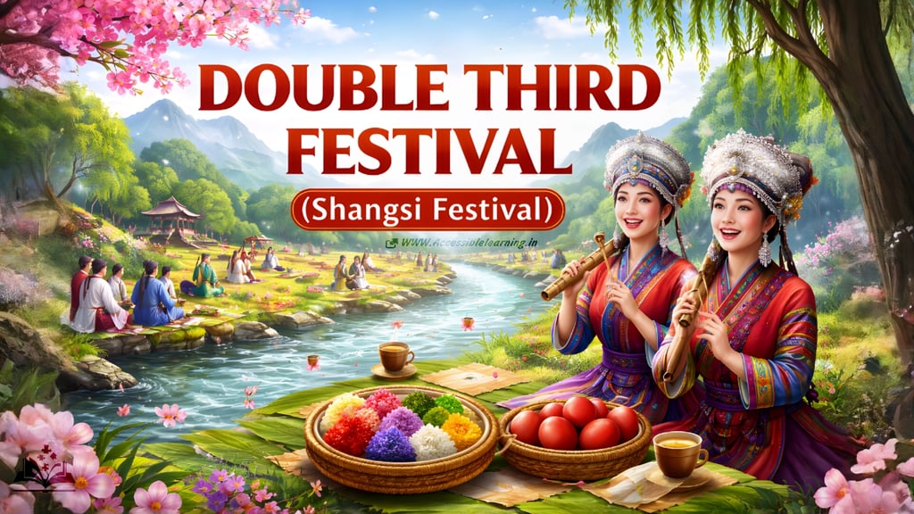 Double Third Festival (Shangsi Festival): History, Traditions, and Living Cultural Heritage