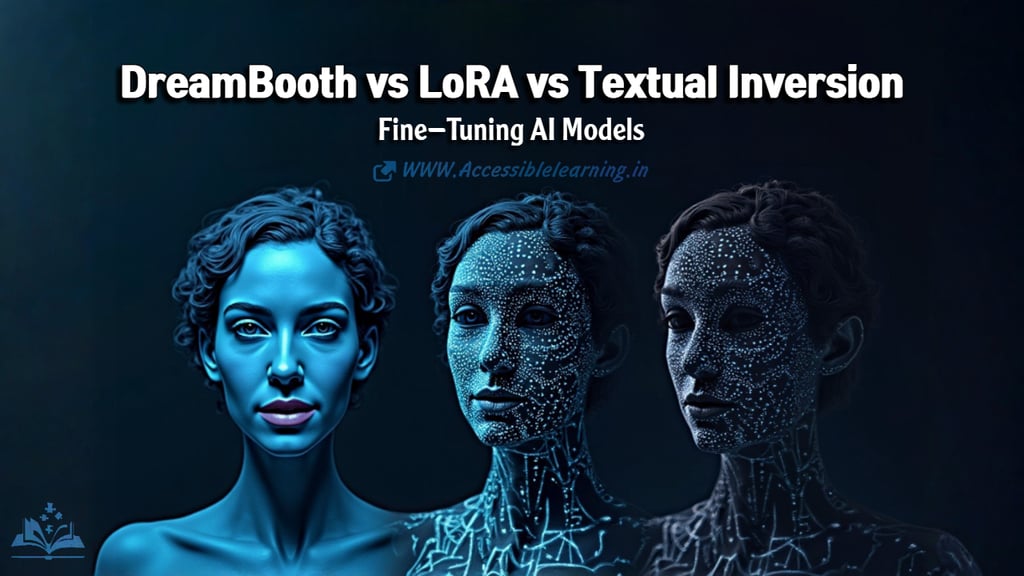 The Best AI Fine-Tuning Method: DreamBooth, LoRA, or Textual Inversion?