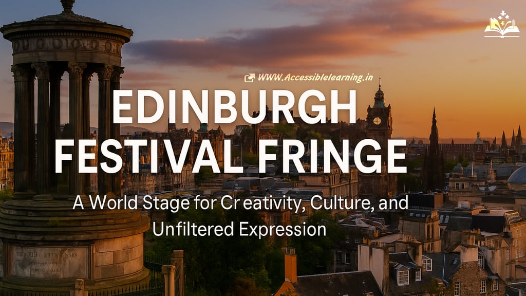 world’s largest arts festival held every August in Scotland’s capital