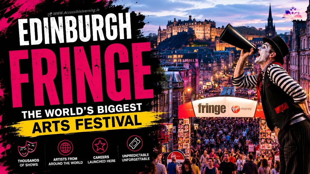 Edinburgh Festival Fringe: The World's Biggest Arts Festival Runs on Chaos, Not Glamour
