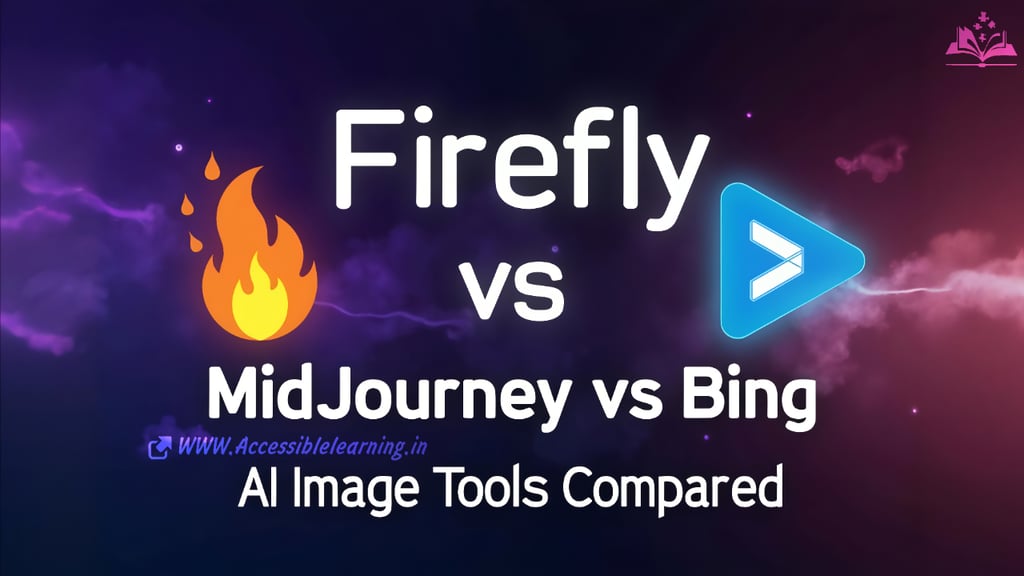 Choosing the Best AI Image Generator: Firefly, MidJourney, or Bing Image Creator??