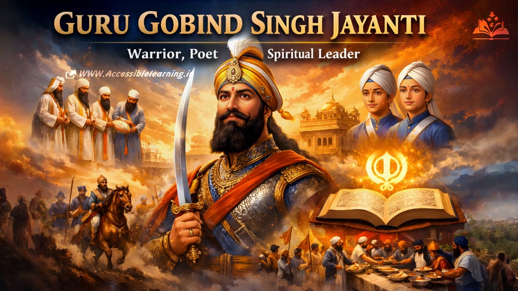Guru Gobind Singh Ji as a Warrior, Poet, and Philosopher