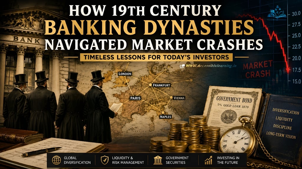 How 19th Century Banking Dynasties Navigated Market Crashes: Lessons for Today's Investors