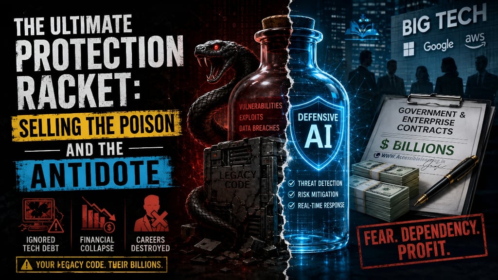 The Ultimate Protection Racket: How AI Cybersecurity Turned Technical Debt into a Billion-Dollar Bus