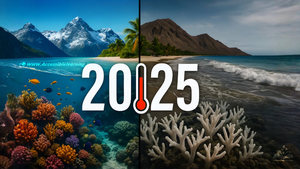 Climate Change and Tourism: 48% Coral Loss, Vanishing Snow, and the Future of Travel