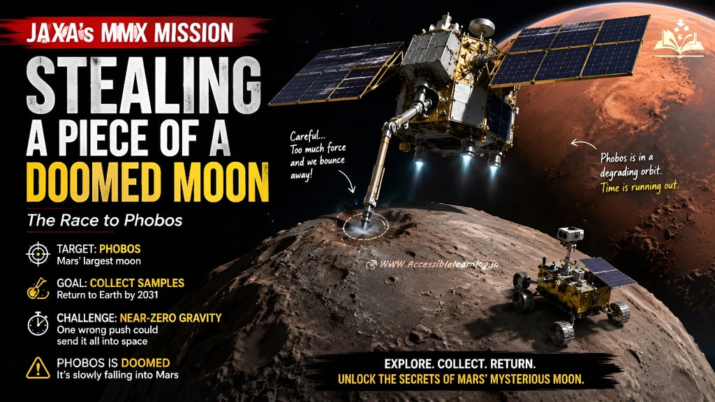 JAXA's MMX Mission Explained: Why Phobos Is the Most Dangerous Moon to Land On