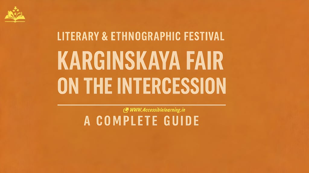 Karginskaya Fair on the Intercession: Where Literature Meets Cossack Traditions