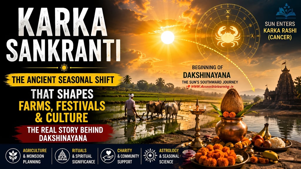 Why Karka Sankranti Matters More Than Most Modern Festivals