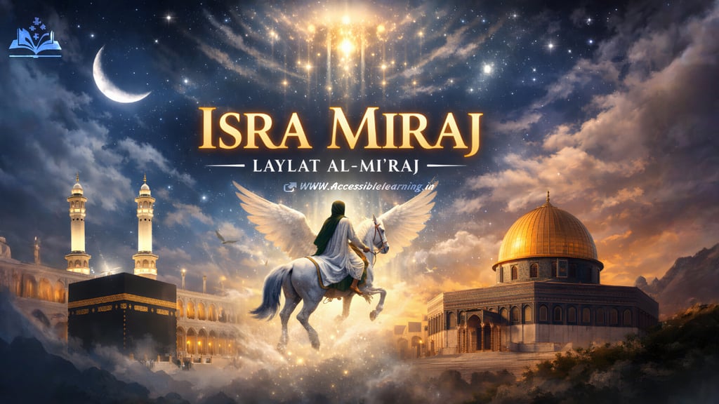 Isra Miraj (Laylat al-Mi’raj): The Divine Journey That Redefined Faith, Prayer, and Purpose
