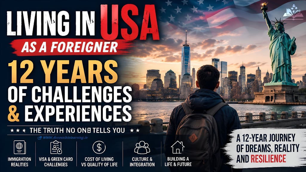 USA Residency Challenges: A Foreigner's Honest Experience After 12 Years