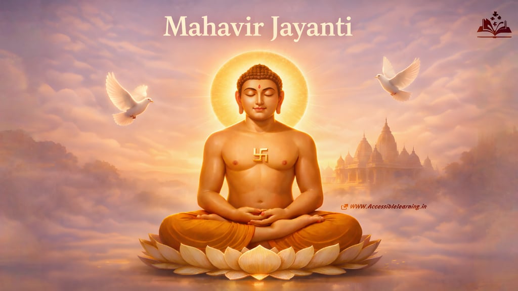 Why Mahavir Jayanti Matters Today: The Life, Teachings, and Hidden Wisdom of Mahavira Ji