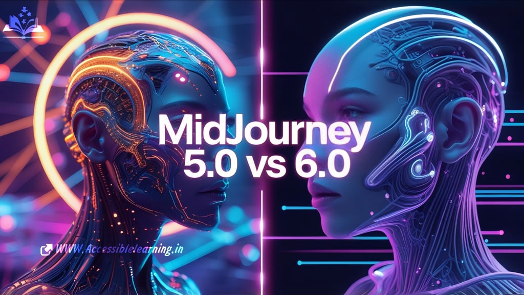 Comparing MidJourney 5.0 to 6.0: Innovations Shaping the Future of AI Art?