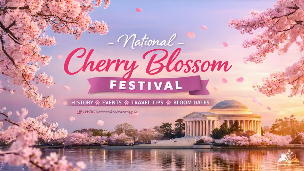 Everything About the National Cherry Blossom Festival in Washington, D.C.: History, Meaning, and Bes