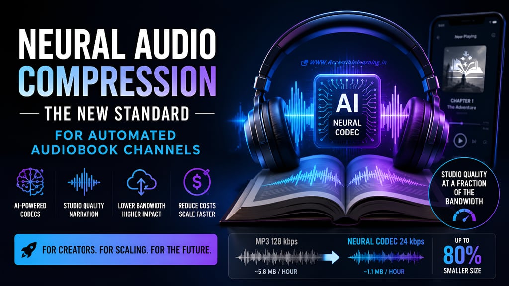 How Neural Audio Codecs Are Replacing MP3 for AI-Generated Audiobooks