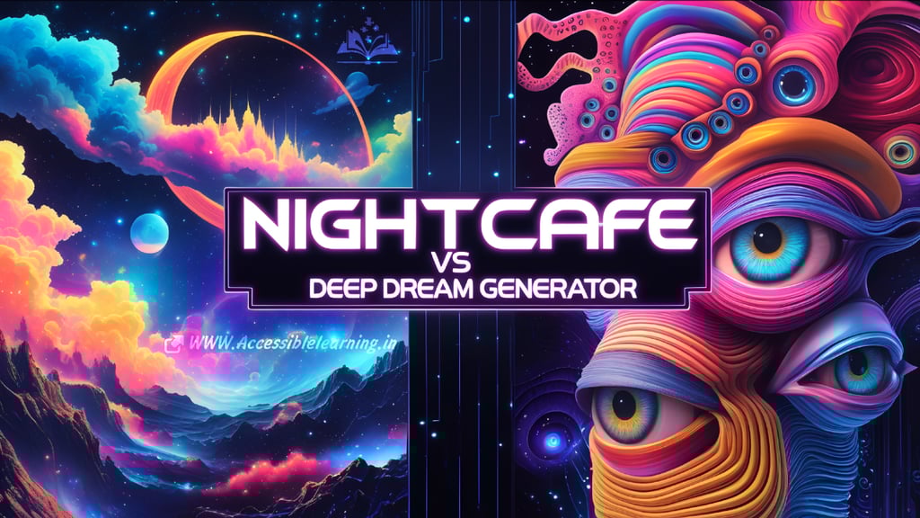Which AI Image Generator Wins? NightCafe or Deep Dream Generator?