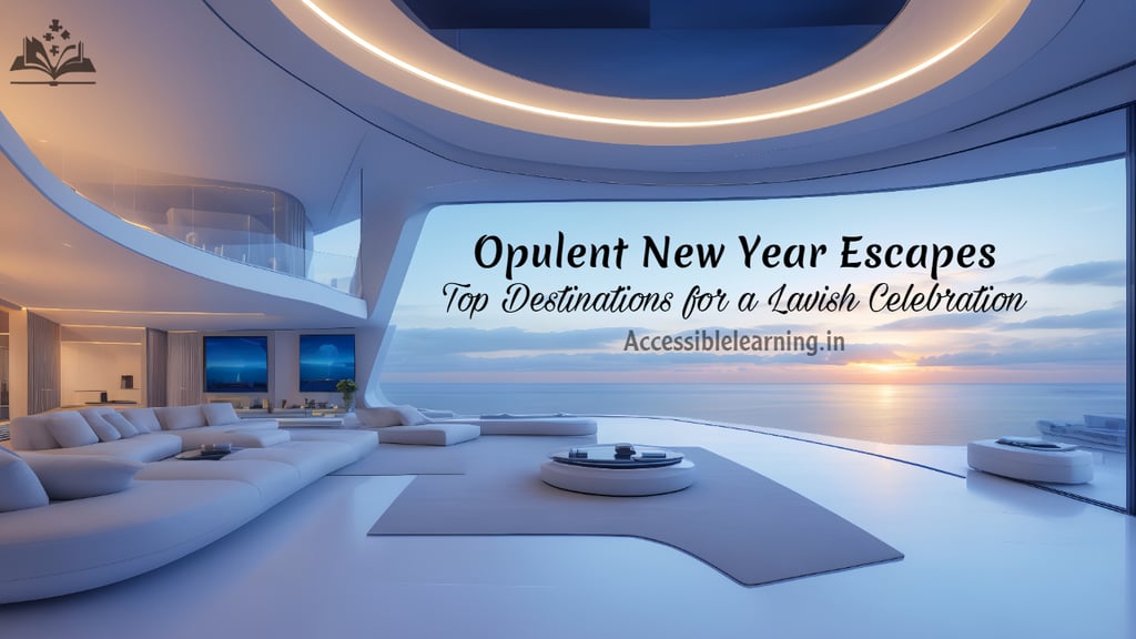 Ring in the New Year: Luxury Travel Destinations That Define Elegance?