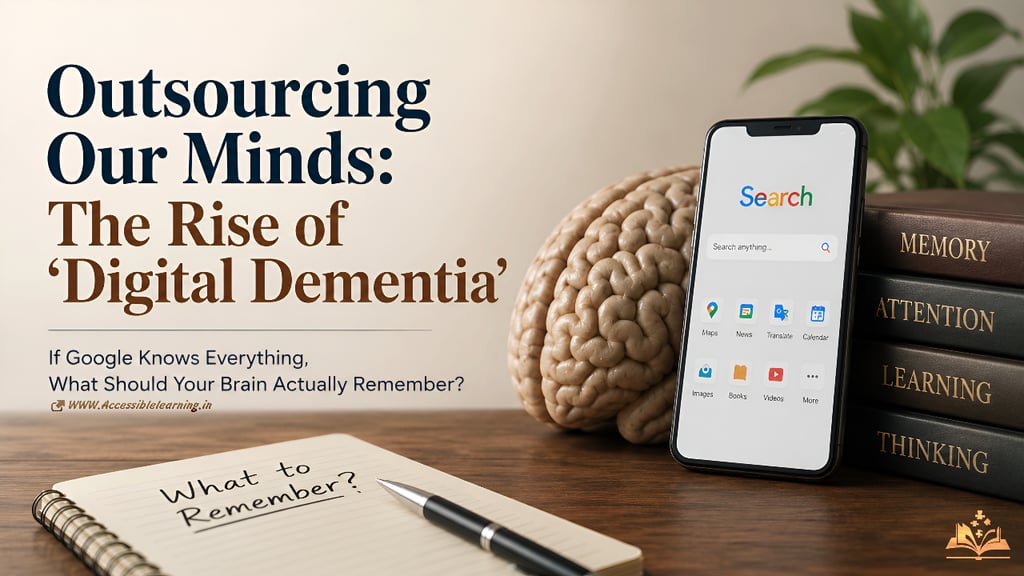 If Google Knows Everything, What Should Your Brain Remember?