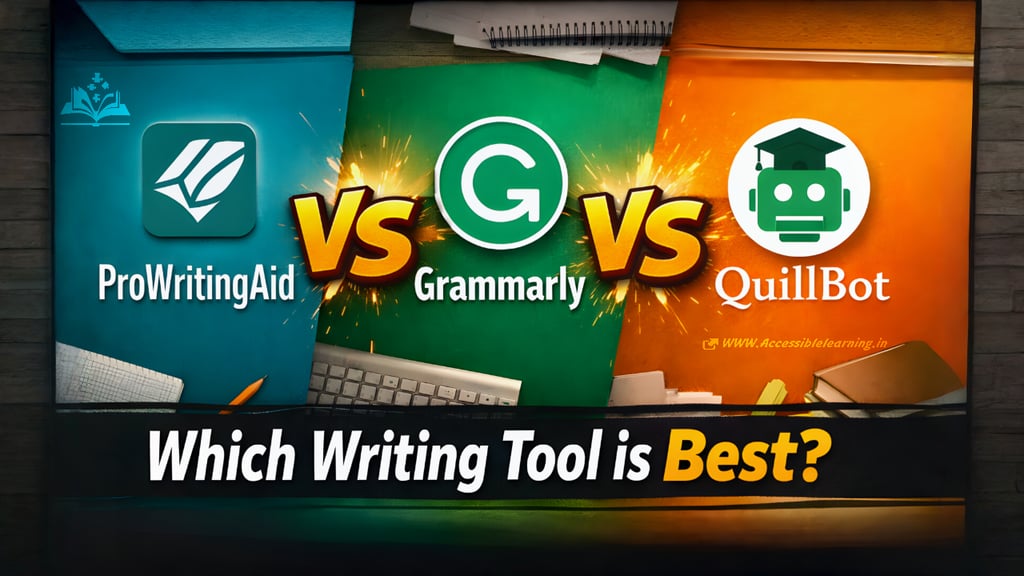 ProWritingAid, Grammarly, and QuillBot all use AI