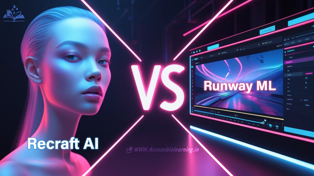 Recraft AI vs Runway ML: Vector Design vs AI Video—Which One's for You?