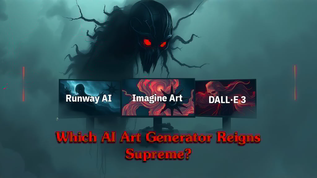 Which AI Art Generator is Best? Runway AI, Imagine Art, or DALL·E 3?