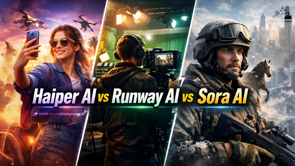 Haiper AI, Runway AI, and Sora AI Compared: Features, Technology, and Video Quality