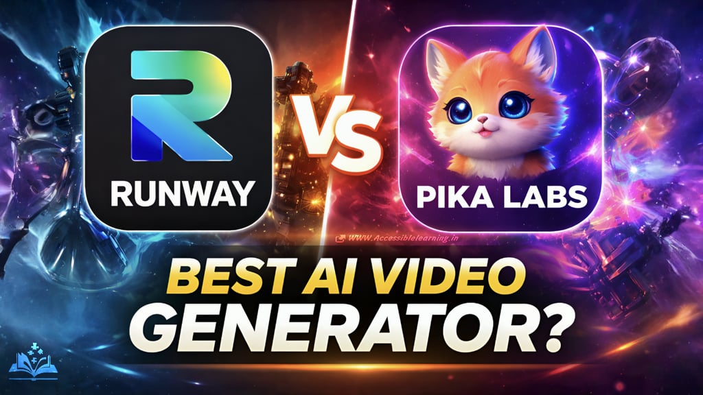Runway vs Pika Labs Explained: Features, Quality, Speed & Use Cases