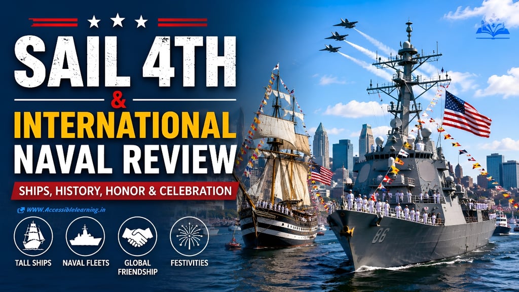 Sail 4th & International Naval Review: A Rare Spectacle of Naval Power, History, and International F