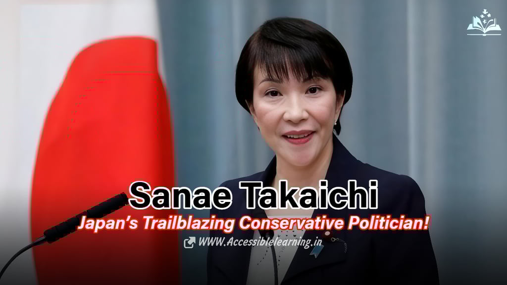 Sanae Takaichi: Japan's Iron Lady - The Pioneering Conservative Force Reshaping Japanese Politics