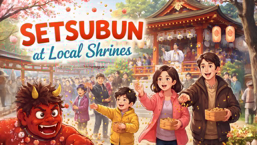 Setsubun at Local Shrines: Japan’s Festival of Purification, Beans, and Blessings