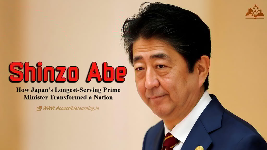 Shinzo Abe: The Visionary Behind Japan's Modern Revival!?