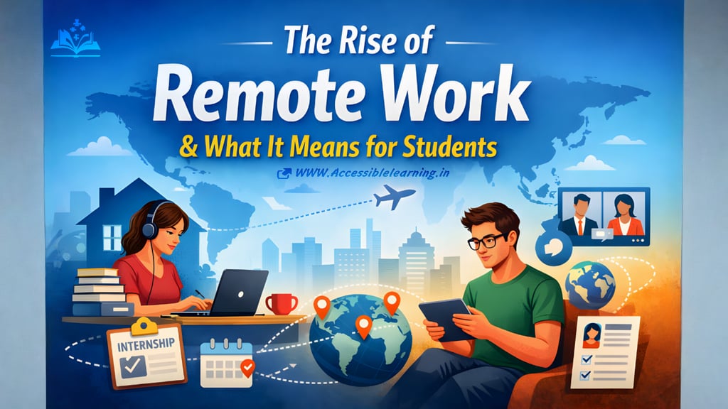 How Remote Work Is Changing Education, Skills, and Student Jobs