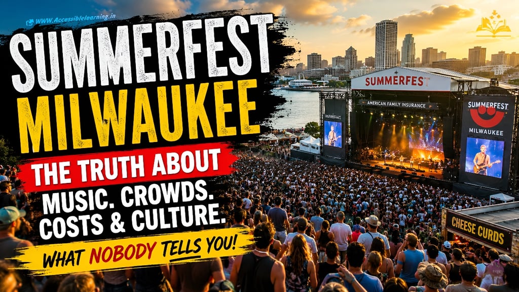 Summerfest, Milwaukee: The "World's Largest Music Festival" Isn't Just a Concert. It's an Economic M