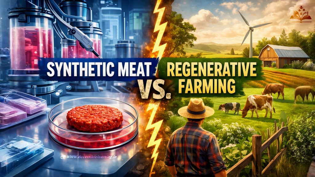 Synthetic Meat vs. Regenerative Farming: The Battle for the Future of Food