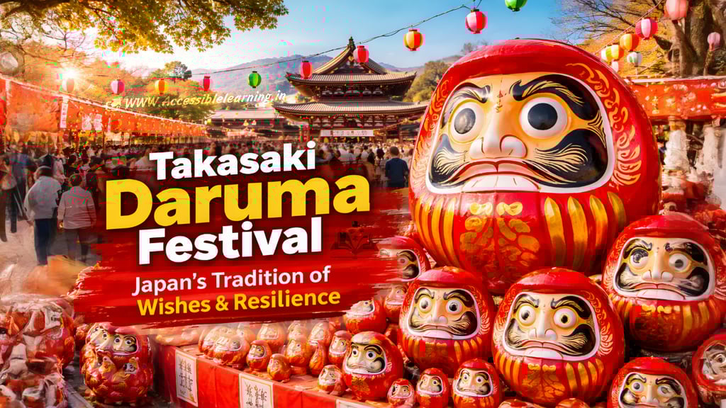 Inside the Takasaki Daruma Festival: History, Meaning, and Modern Traditions