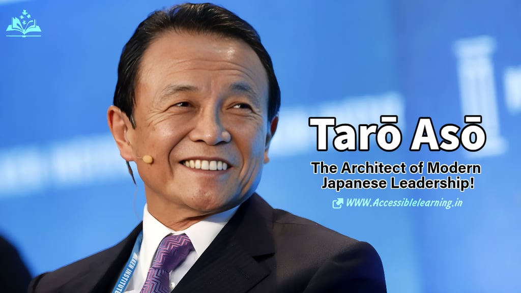 Tarō Asō: A Multifaceted Leader in Japanese Politics?