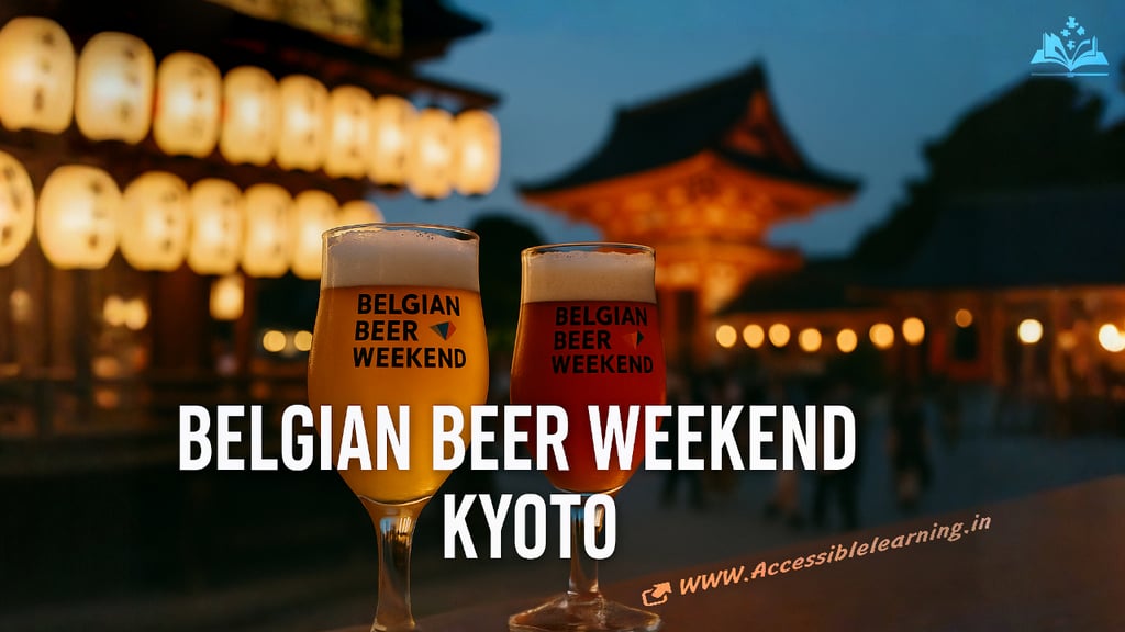 Discover Belgian Beer Weekend in Kyoto: Beers, Food, and Culture