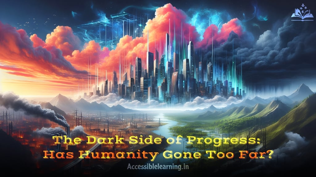 How Modern Society is Pushing the Planet, Morality, and Humanity to the Brink?