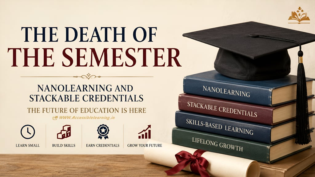The Death of the Semester: Why Nanolearning and Stackable Credentials Are Replacing Degrees
