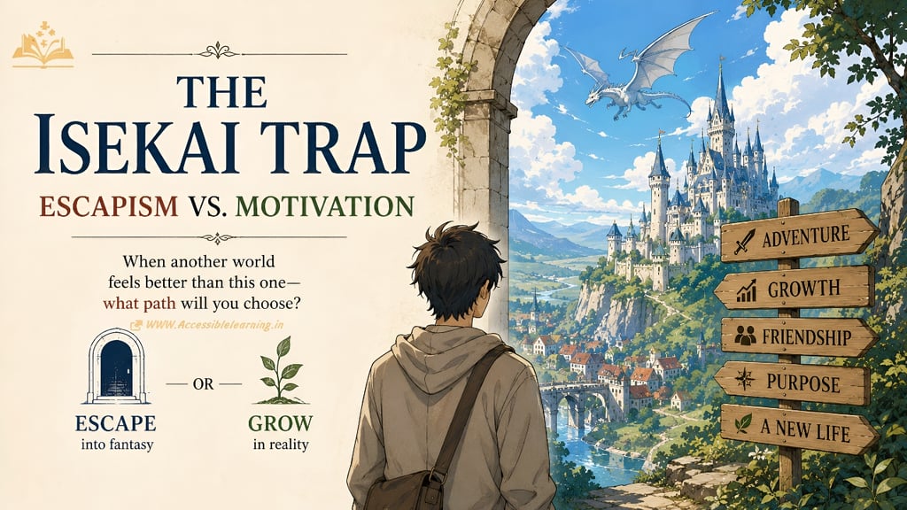 The Isekai Trap: How Fantasy Worlds Can Inspire Growth or Fuel Escapism