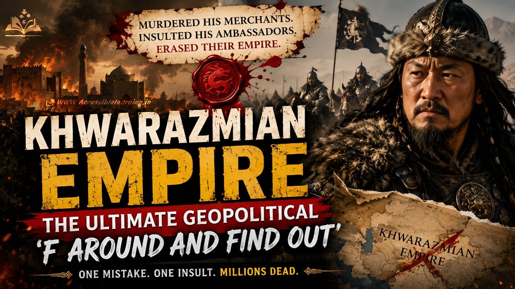 The Khwarazmian Empire: The Ultimate Geopolitical "F Around and Find Out"