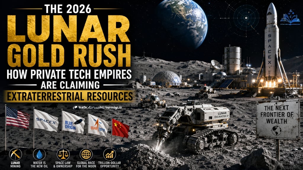 Who Will Own the Moon? The Economics, Politics, and Reality of the 2026 Lunar Gold Rush