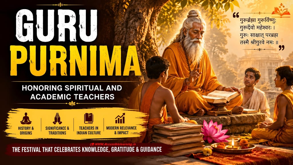 Guru Purnima Is Not About Rituals. It Is About Power, Knowledge, and Influence.