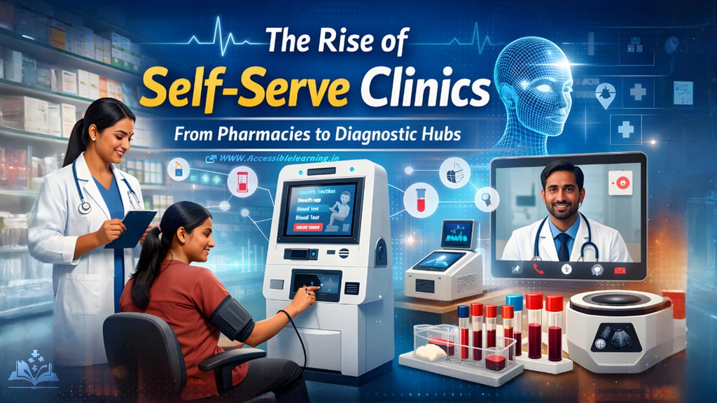 The Self-Serve Clinic: From Pharmacies to Diagnostic Hubs