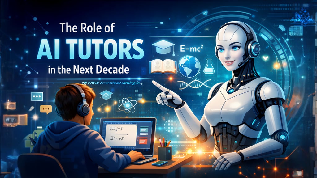The Role of AI Tutors in the Next Decade