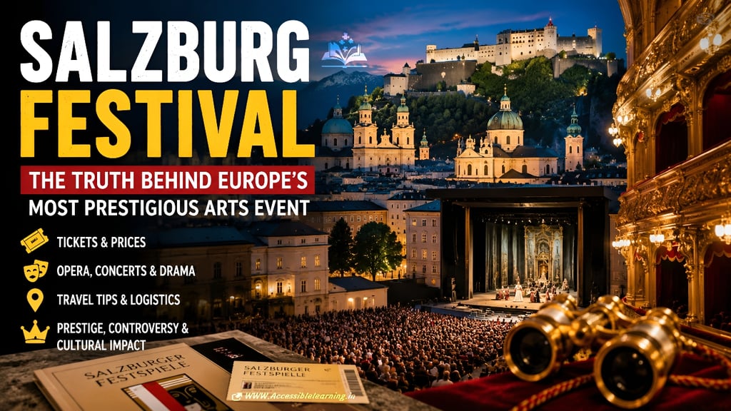 Salzburg Festival, Austria: Inside Europe's Most Prestigious Cultural Event