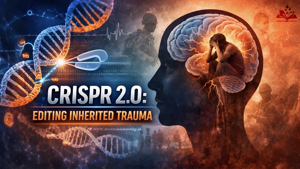 Can We Edit Trauma? Inside the Future of CRISPR and Epigenetics