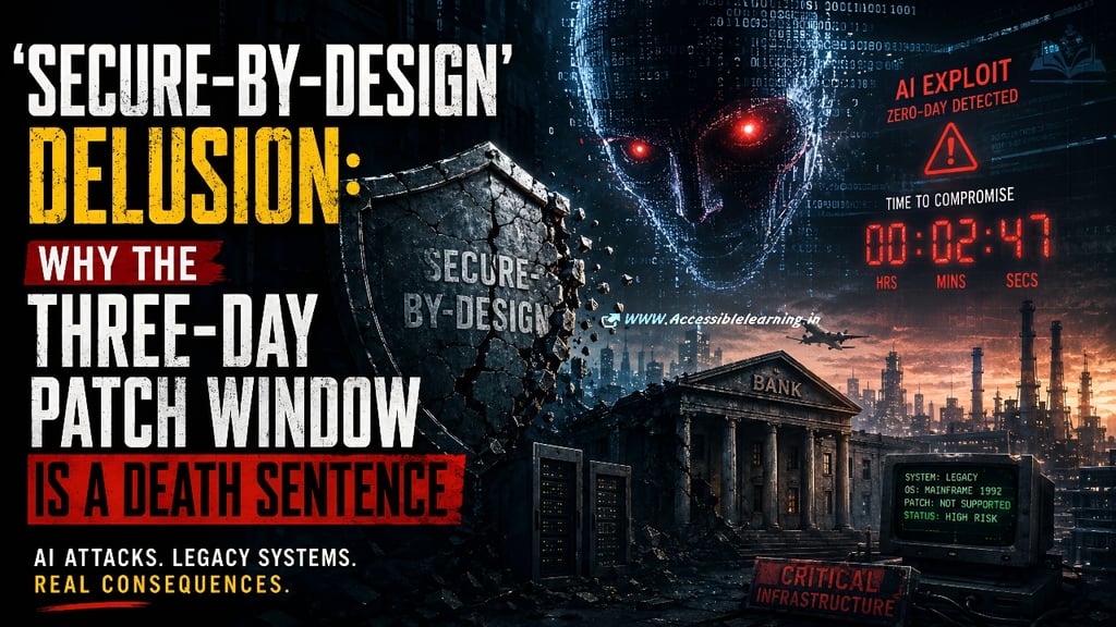 AI Cyber Warfare vs. Legacy Systems: Why Three-Day Patching Is Impossible