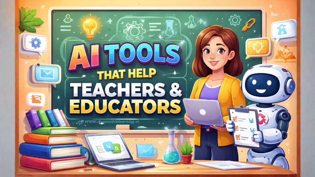 Top AI Tools That Help Teachers Save Time and Improve Learning