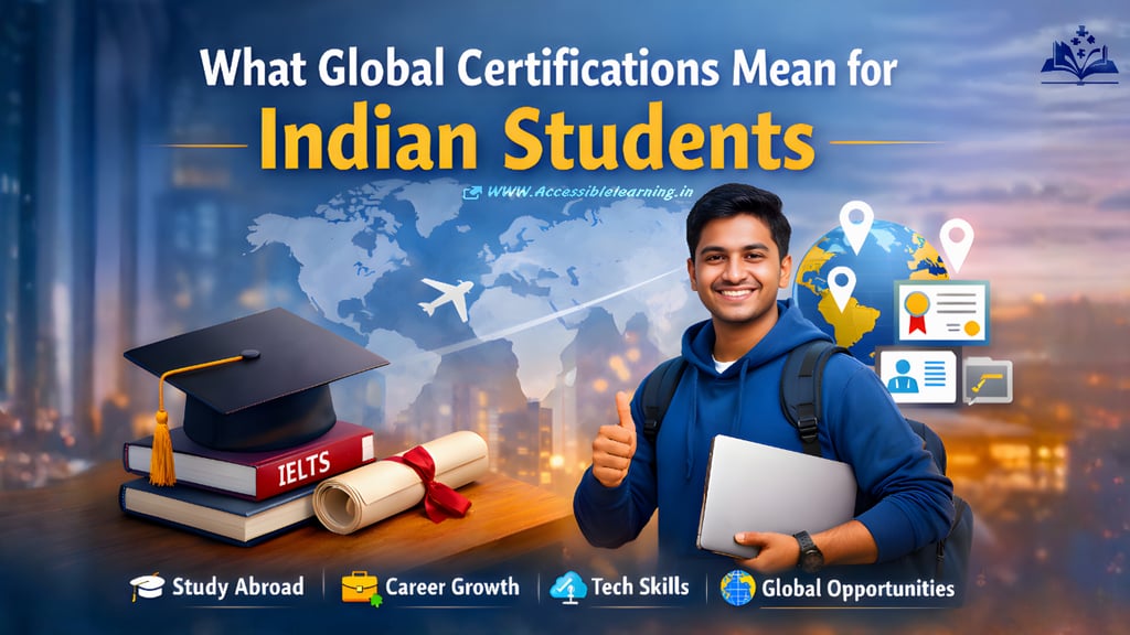 What Global Certifications Mean for Indian Students in Today’s Global Education and Job Market